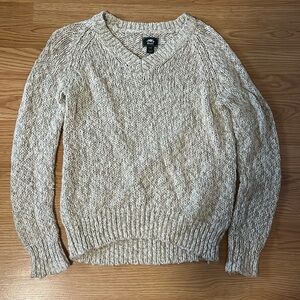 Roots knit cream sweater